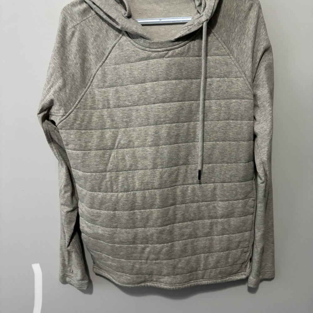 ZYIA Heather Gray Cowl Neck Sweater
